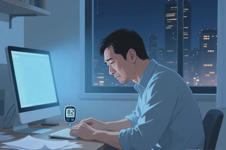 34岁晚上血糖13点4是怎么回事(图1)