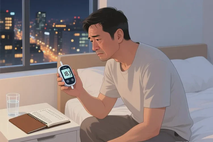 34岁睡前血糖18.3是怎么回事(图1)