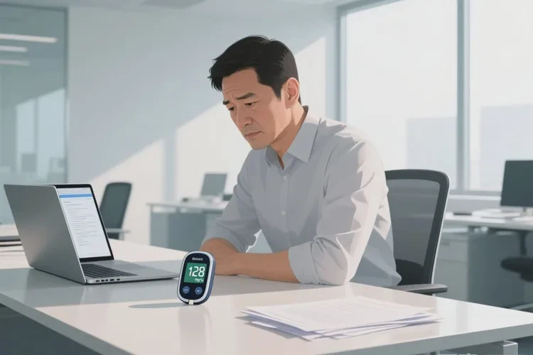 35岁餐后血糖8.8是怎么回事(图1)