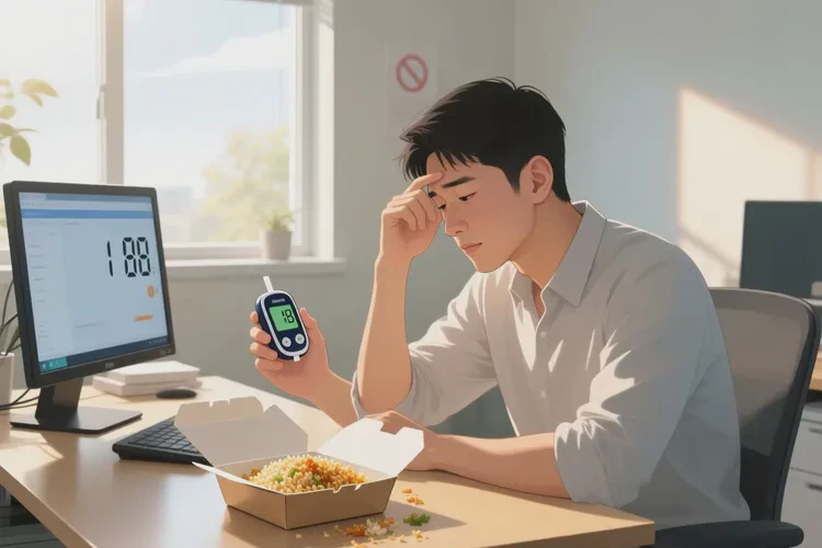 34岁中午血糖14.1是怎么回事(图1)