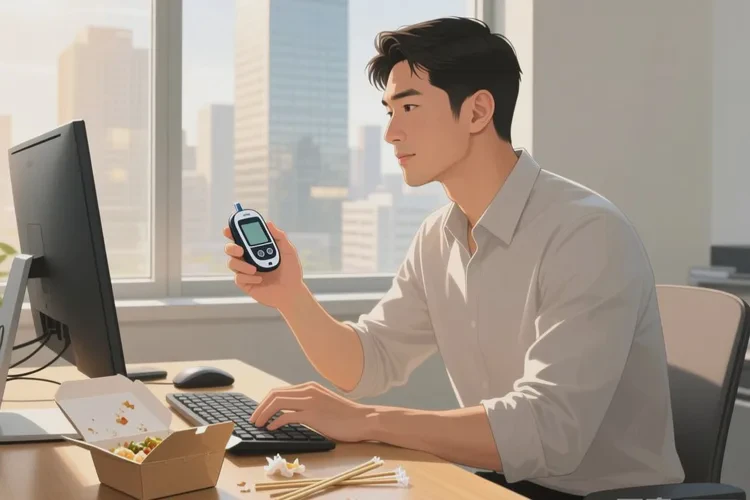 34岁中午血糖13.2是怎么回事(图1)