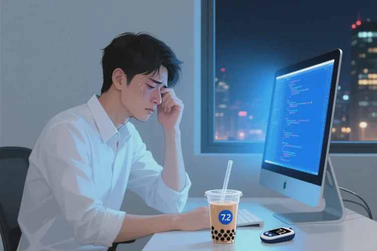 34岁晚上血糖18.3是怎么回事(图1)