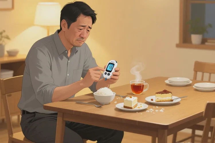 35岁餐后血糖17.4是怎么回事(图1)