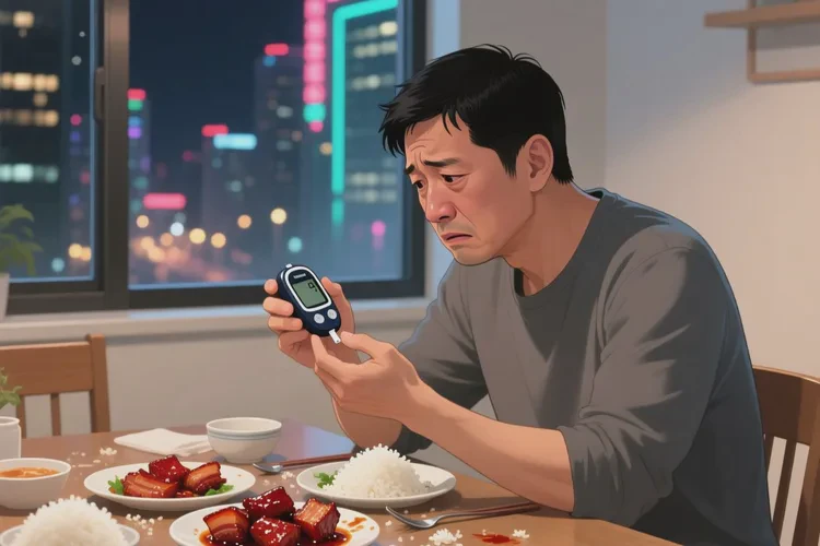 34岁晚餐血糖16点3是怎么回事(图1)