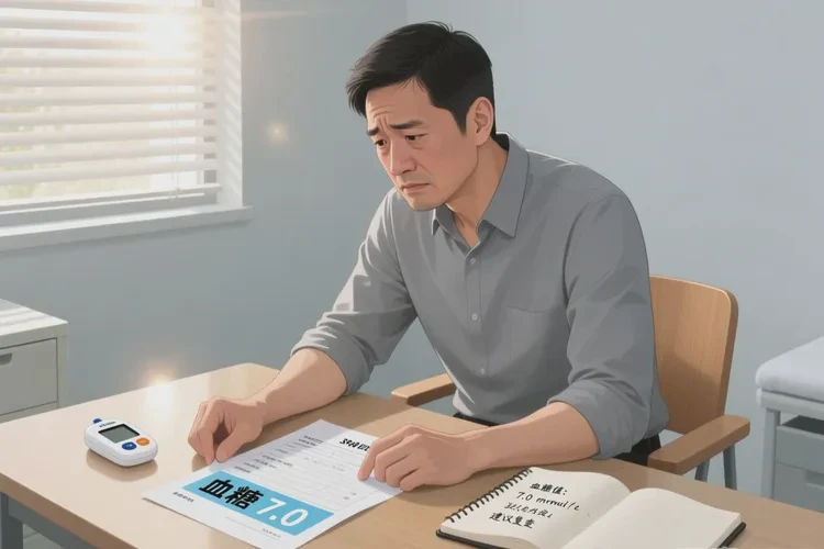 34岁早上血糖7.0是怎么回事(图1)