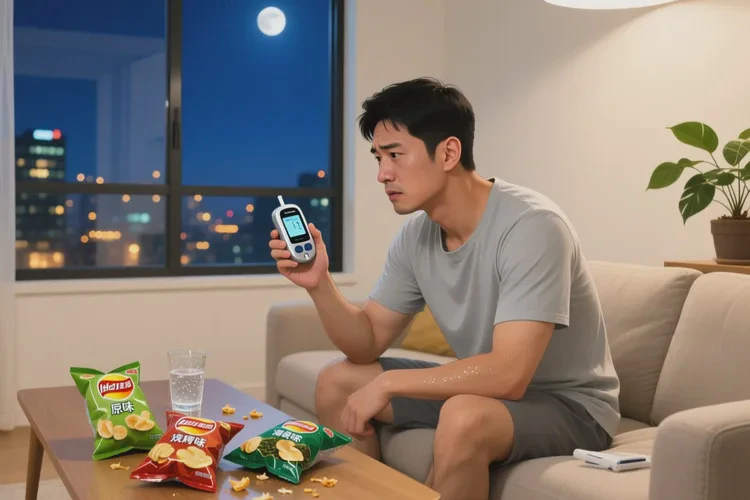 34岁晚上血糖19.4是怎么回事(图1)