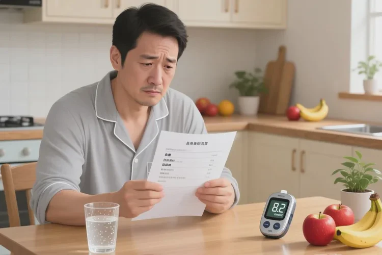 34岁早上空腹血糖8点8是怎么回事(图1)