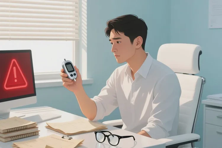 34岁早上空腹血糖24.1是怎么回事(图1)