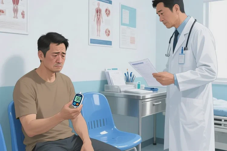 35岁空腹血糖25.2是怎么回事(图1)