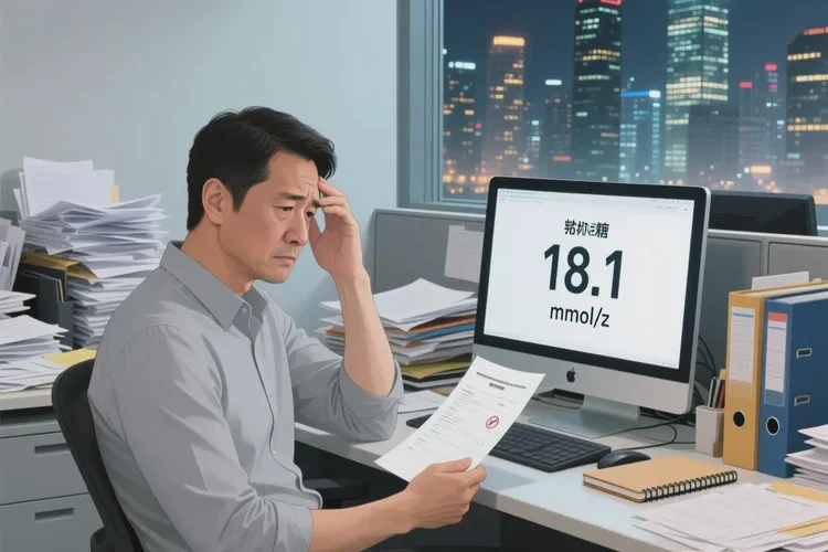 35岁空腹血糖18.1是怎么回事(图1)