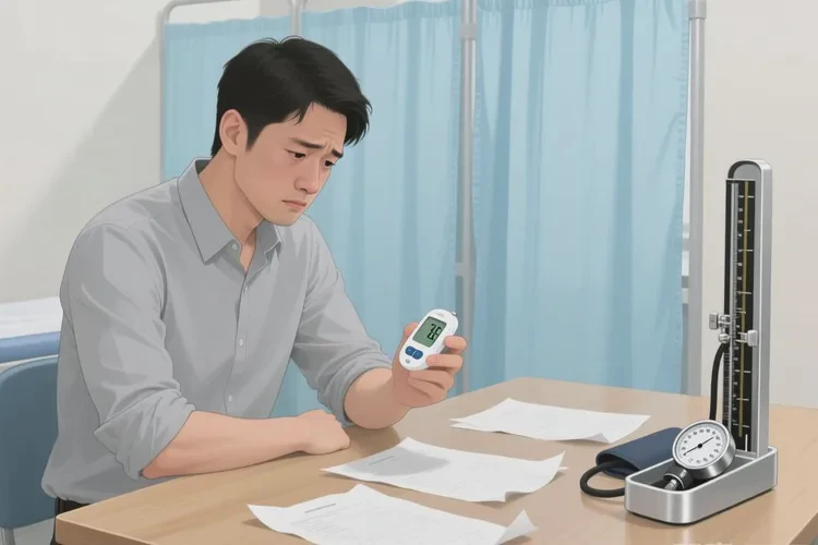 34岁早上空腹血糖20.4是怎么回事(图1)