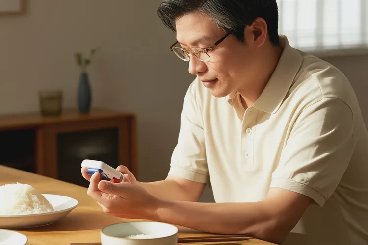 41岁中餐血糖19.8是怎么回事(图1)