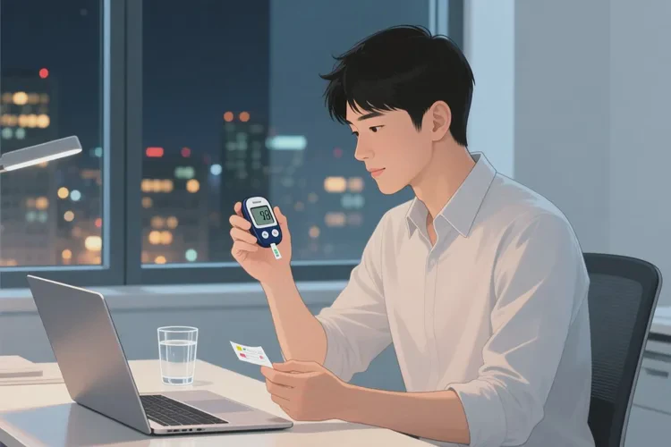 34岁晚上血糖4.2是怎么回事(图1)