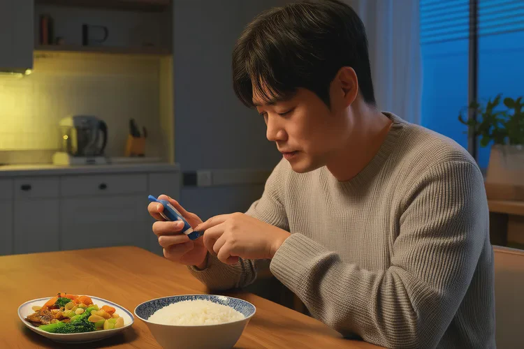 41岁晚餐血糖19.5是怎么回事(图1)