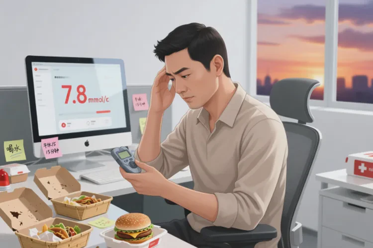 34岁下午血糖8.8是怎么回事(图1)