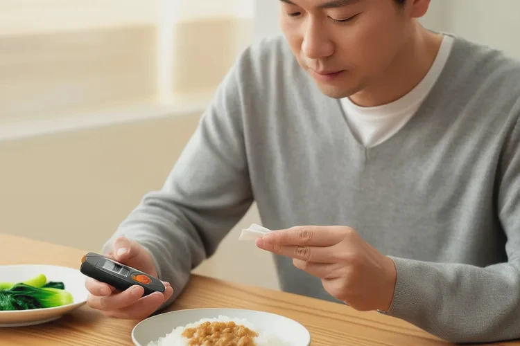 41岁中餐血糖12.8是怎么回事(图1)
