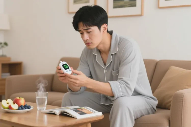 34岁晚上血糖19.2是怎么回事(图1)