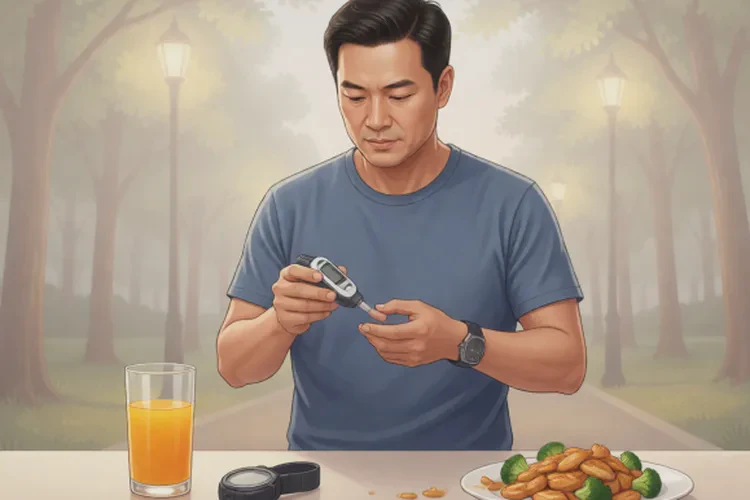 35岁晚餐血糖3.2是怎么回事(图1)