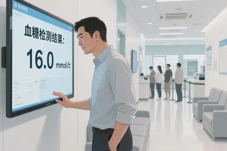 34岁中餐血糖16.0是怎么回事(图1)