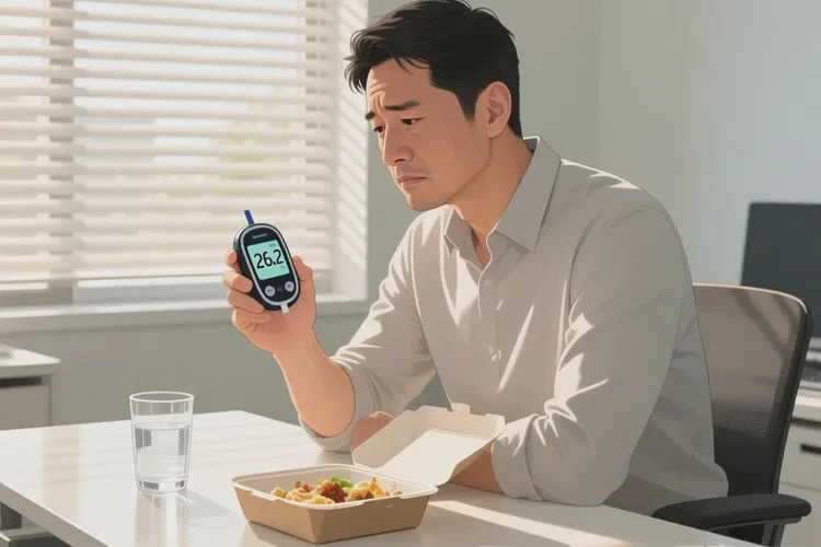 34岁中午血糖26.2是怎么回事(图1)