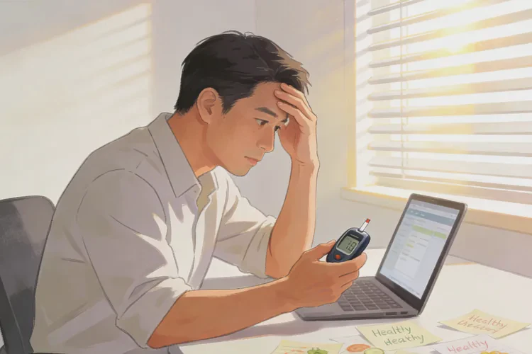 34岁中午血糖4.8是怎么回事(图1)