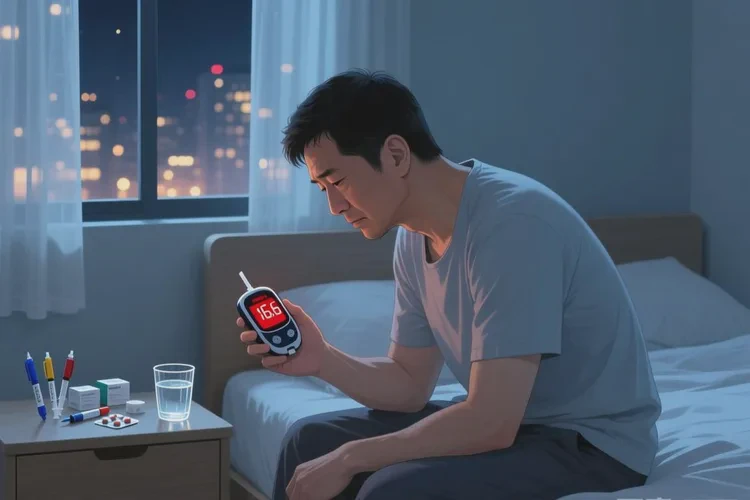 34岁睡前血糖16.6是怎么回事(图1)