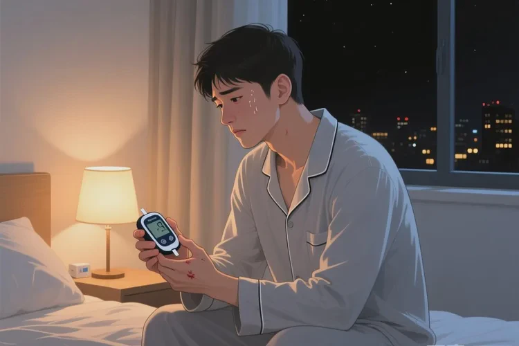 34岁晚上血糖3点8是怎么回事(图1)