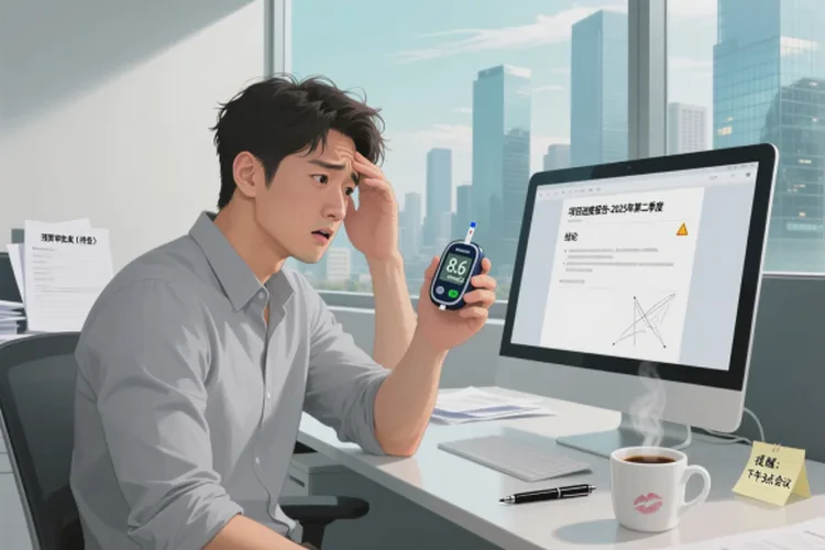 34岁中午血糖14.4是怎么回事(图1)