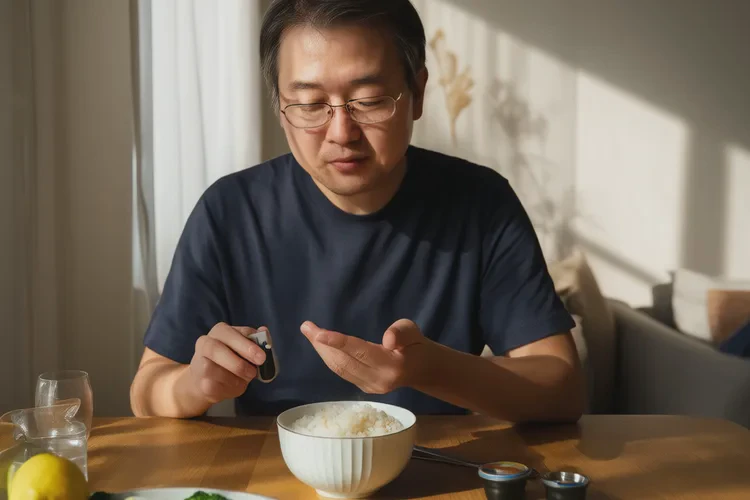 41岁中餐血糖4点9是怎么回事(图1)