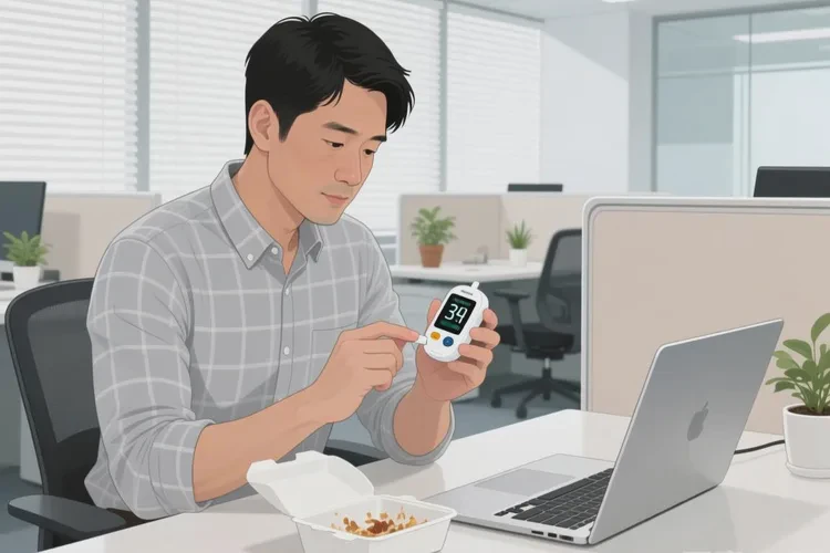 34岁中餐血糖12点9是怎么回事(图1)