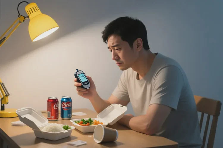 34岁晚上血糖17.5是怎么回事(图1)