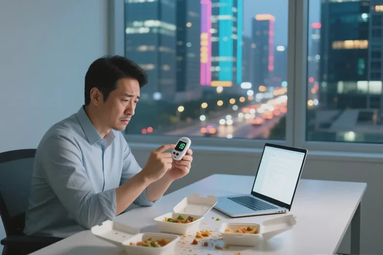 34岁中餐血糖17点4是怎么回事(图1)