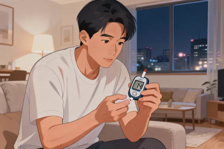 34岁晚上血糖4点8是怎么回事(图1)