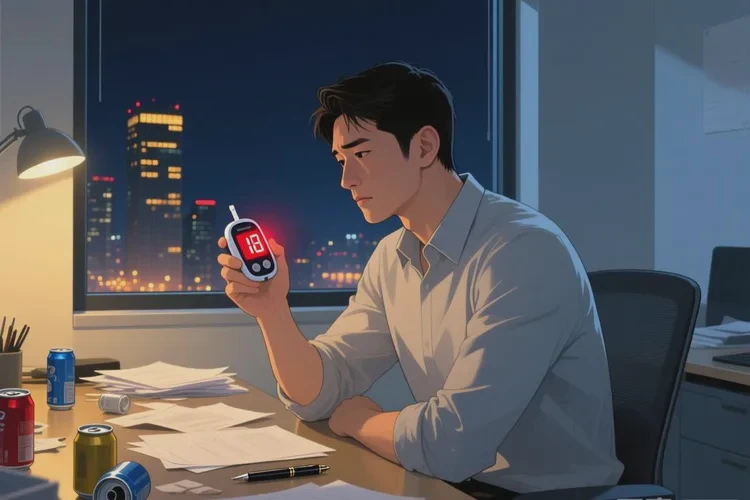 34岁睡前血糖16.9是怎么回事(图1)