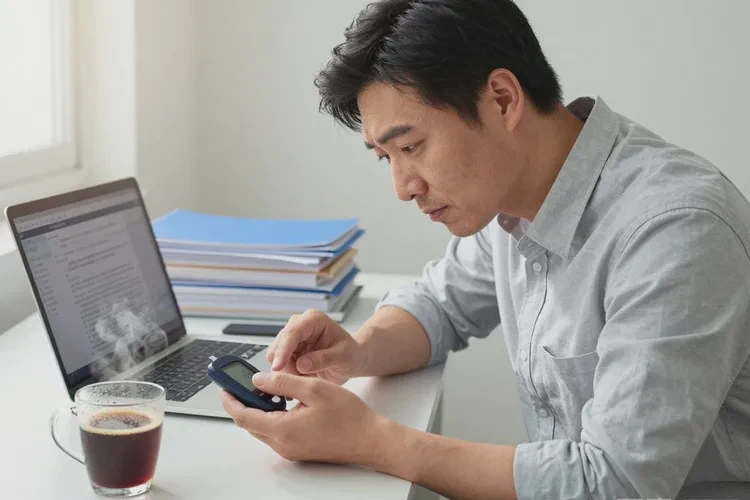 35岁晚餐血糖4.1是怎么回事(图1)