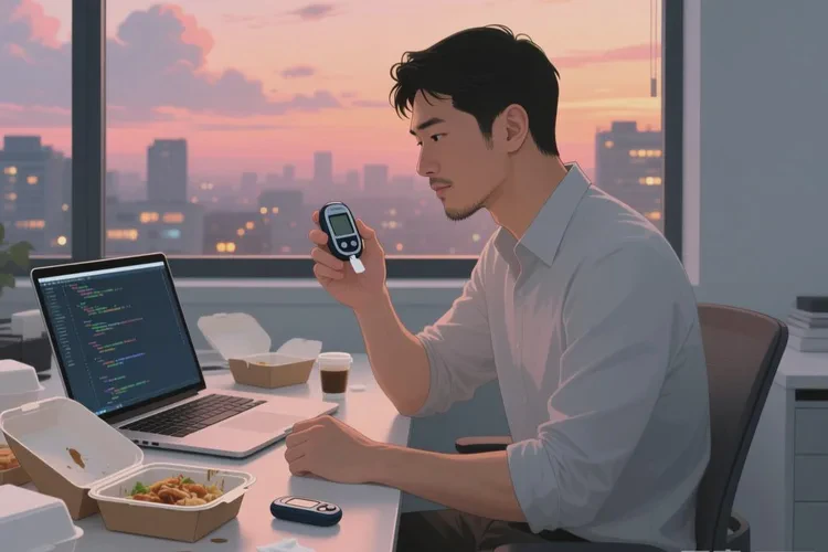 34岁中午血糖21.4是怎么回事(图1)