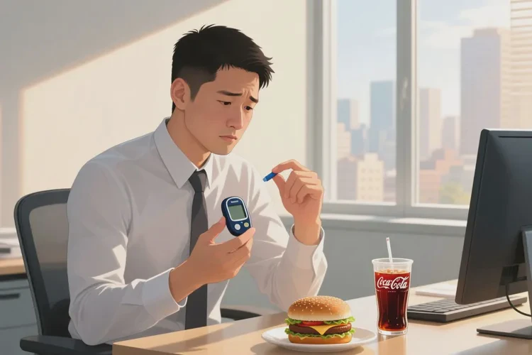 34岁中午血糖13点3是怎么回事(图1)