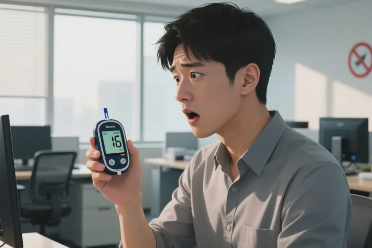 34岁下午血糖28.6是怎么回事(图1)