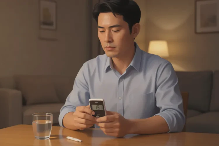 34岁晚上血糖9.9是怎么回事(图1)