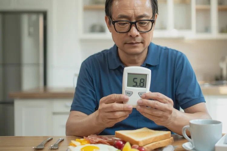 41岁早餐血糖22.9是怎么回事(图1)