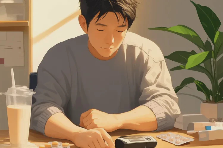 41岁中餐血糖17点4是怎么回事(图1)