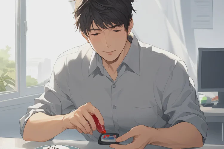 41岁中餐血糖8.4是怎么回事(图1)