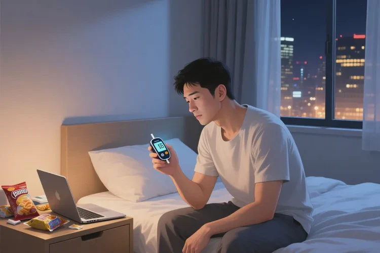 34岁睡前血糖24.3是怎么回事(图1)