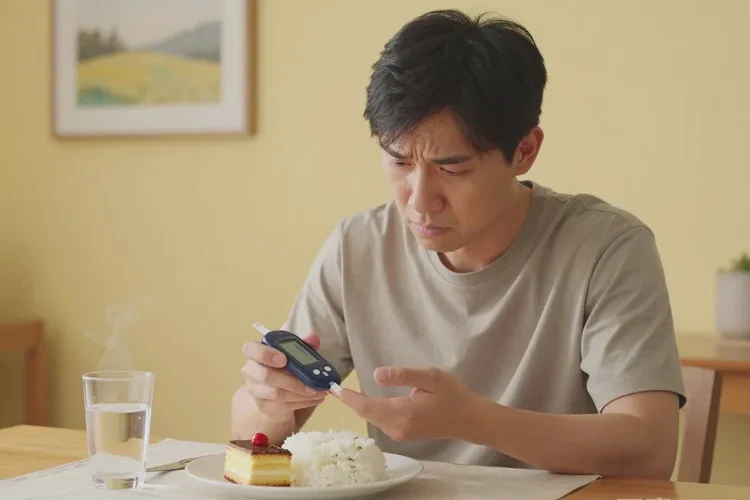 34岁中餐血糖15.5是怎么回事(图1)