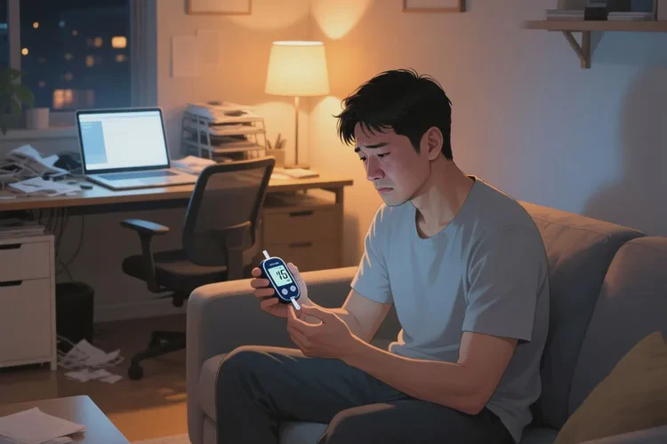 34岁晚上血糖20点7是怎么回事(图2)