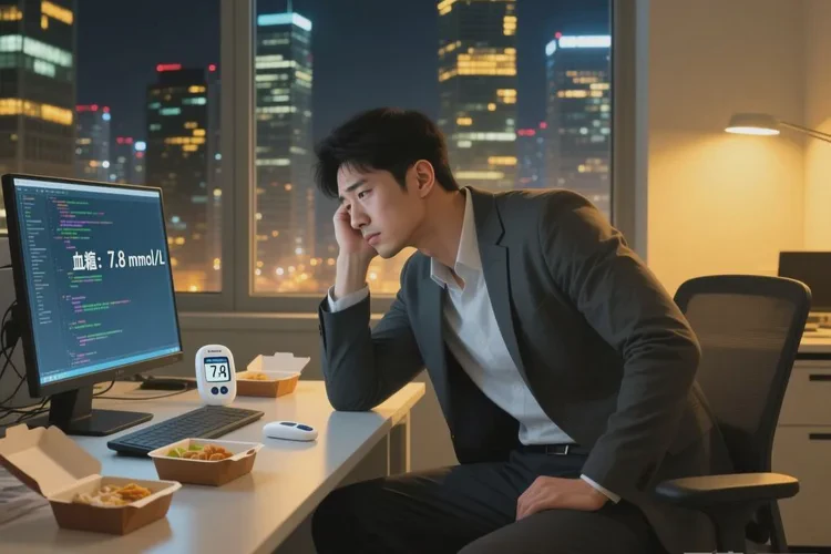 34岁早上空腹血糖25.3是怎么回事(图1)