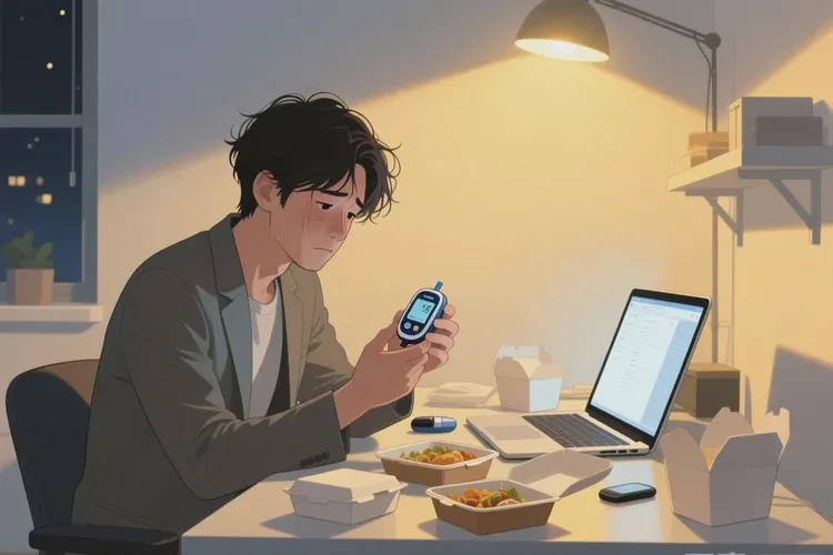 34岁中餐血糖14点1是怎么回事(图1)