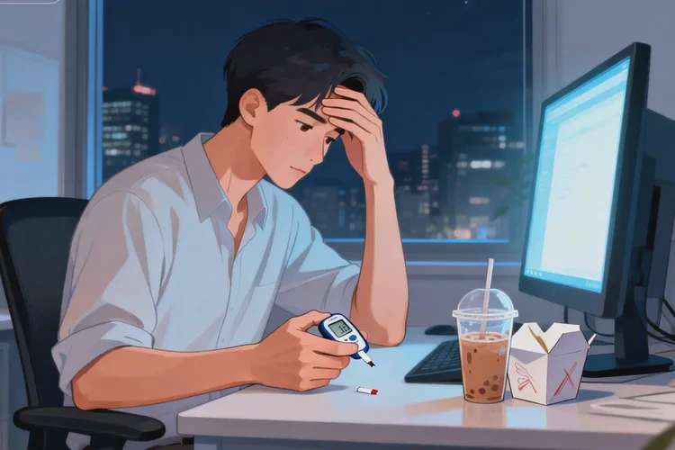 34岁晚上血糖28.1是怎么回事(图1)