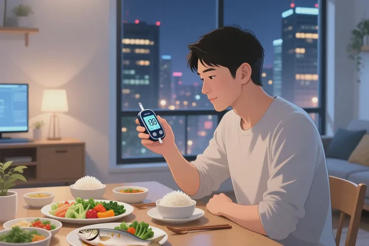 34岁晚餐血糖7点9是怎么回事(图1)