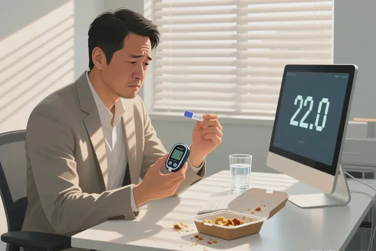 34岁下午血糖22.0是怎么回事(图1)